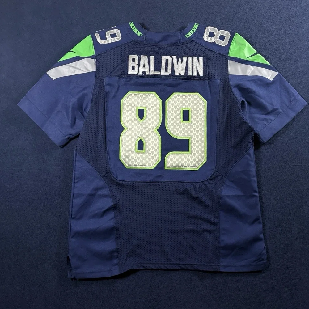 Nike NFL Seattle Seahawks Doug Baldwin #89 Elite On Field Jersey Stitched Men L